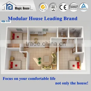 National Patent Prefab House Foamed Cement Board Prefabricated House thumbnail-2