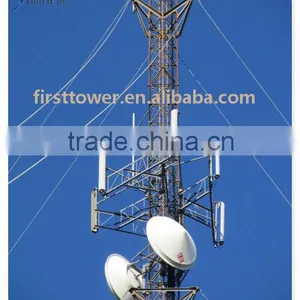 Tower Manufacturing Company Triangular Guyed Wire Communication Tower thumbnail-1