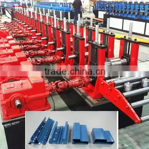 Metal Purline Shelves Rack Pillar Beam Upright Roll Forming Line for Supermarket &wearhouse thumbnail-1