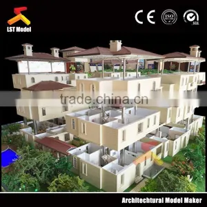 Miniature Building Models With Lighting and Landscape System thumbnail-2