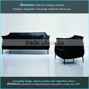 New Modern Hot Selling Price Cheap Latest Italian Leather Sofa Design With kd Iron Legs thumbnail-1