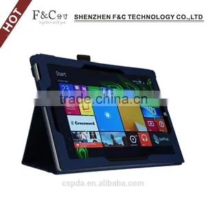 For Microsoft Surface Pro 4 Tablet Cover With Elastic Band and Stylus Holder thumbnail-4
