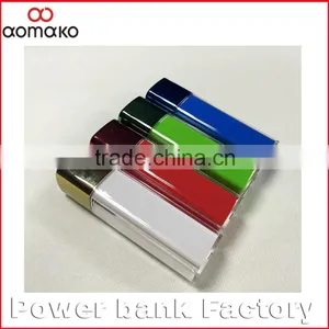 AK-011 High Capacity Manaul for Power Bank Promotion Gift Lipstick ROHS Power Bank for Smartphones thumbnail-2