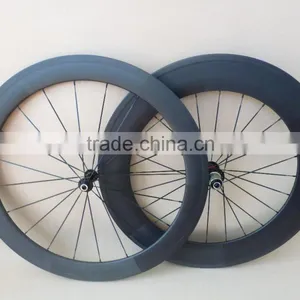 Combo Carbon Wheels Clincher 60mm Front 88mm Rear Bicycle Wheelset Ruedas Carbono thumbnail-1