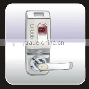 Stainless Steel LCD Display Fingerprint Door Lock Manufacturer in China PY-3399 thumbnail-1