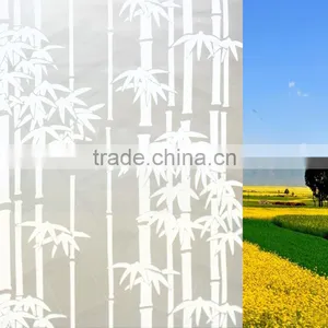 PVC Decorative Film for Glass Door and Window,China Bamboo Pattern Decorative Film for Home and Office thumbnail-4