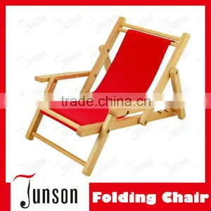 Hot Sale Children Camping Chair/Kids Folding Beach Chair With Armrest/Wood Children Chair thumbnail-1