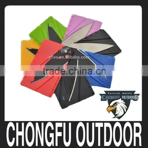 Plastic Handle Credit Card Knife for Outdoor Camping Equipment thumbnail-1