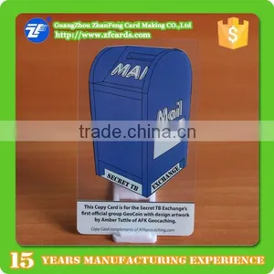 Custom LOGO Printied Plastic Transparent Card Cheap thumbnail-3