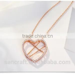 Silver Heart Necklace thumbnail-3