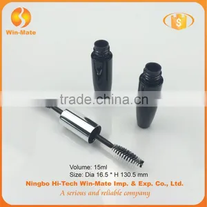 Wholesale Black 130.5*16.5mm ABS Free Sample Double Head Brush Tube thumbnail-5