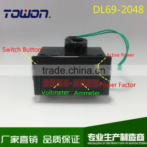 Multi-functional LED Display Panel Meter Voltmeter Ammeter With Active and Reactive Power and Power Factor 80-300V 0-100A thumbnail-2