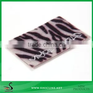 Sinicline Genius Leopard Print Leather Label For Clothes thumbnail-1