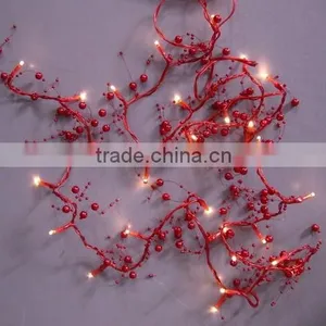 Red Beads Decor Light String thumbnail-1