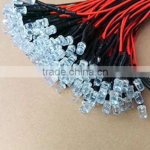 5mm 12V LED Indicator With 20cm Wire thumbnail-1