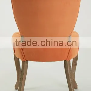Classic New Design Button Fabric Side Chair/ Wedding Chair/Coffee Chair (CH-273-OAK ) thumbnail-3
