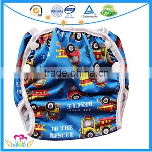 PUL Reusable Baby Swimming Diapers Washable Swim Diaper Nappies thumbnail-1