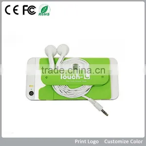 Cell Phone Credit Card Holder, Silicone Mobile Phone Card Holder, Creative Mobile Phone Accessories thumbnail-1