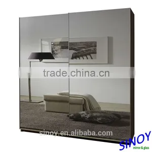 High Quality Wardrobe Mirror Glass for Decoration With CAT I and CAT II thumbnail-5