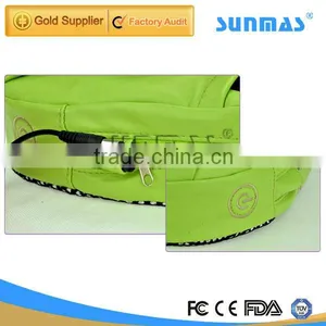 Foam Multi-frequency Blood Circulation Massager Manufacture/jade Ems/tens Reusable Electrodes/Acu Relax Vibrating Cushion thumbnail-1
