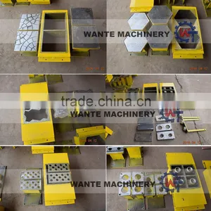 WANTE MACHINERY WT2-10 High Pressure Auto Clay Interlocking Block Machine thumbnail-4