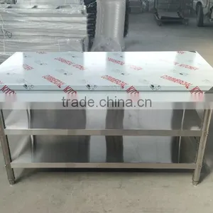 Stainless Steel Work Table For Sale,Customized Stainless Steel Work Table With Undershef thumbnail-1