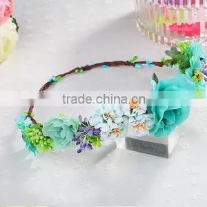 Popular Artificial Flower Wreath for Party,beach ,decoration,crown thumbnail-5