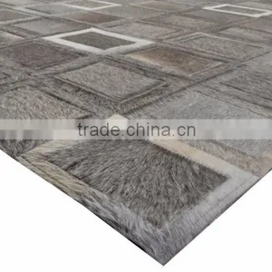 Hair-On Cowhide Leather Rug M-89 thumbnail-2