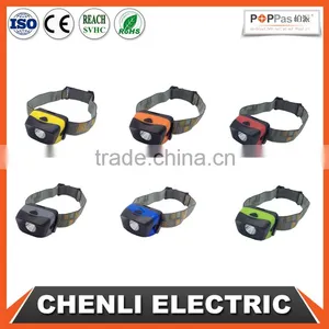 Poppas T10 3AAA Battery Operated Outdoor Waterproof Camping Running Walking Reading Ultra Bright Headlamp thumbnail-6