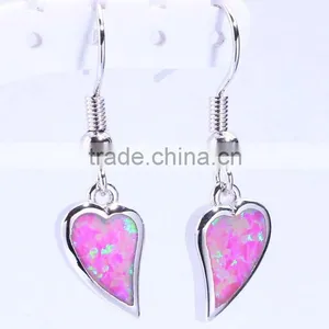 Pink Opal Wholesale 925 Sterling Silver Jewelry Earring thumbnail-1