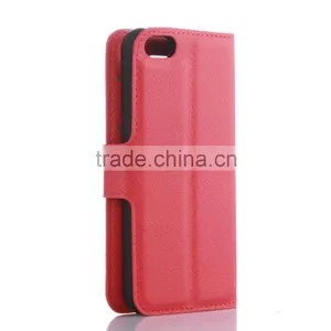 Mobile Phone Leather Case Flip Cover Wallet Leather Case For Iphone SE thumbnail-5