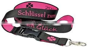 High Quality Woven Lanyard/famous Brand Lanyard/custom Logo Lanyard thumbnail-1