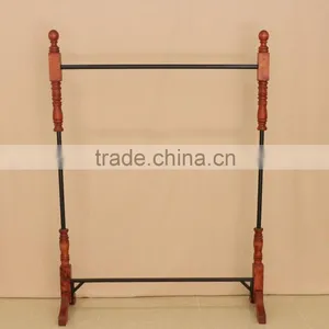 Home Furniture Chinese Style Wood Hanging Display Rack Stand thumbnail-2