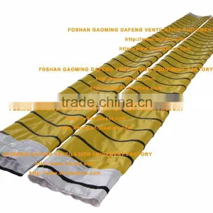 Fire Retardant Three-layer Insulated Layflat Aircraft Air Conditioning Duct thumbnail-1
