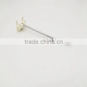 Chrome Hooks Wire Rack Supermarket Display Hooks For Pegboard thumbnail-4