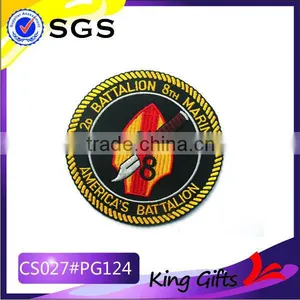Marines Battalion Polyester Embroidery Woven Patch thumbnail-1