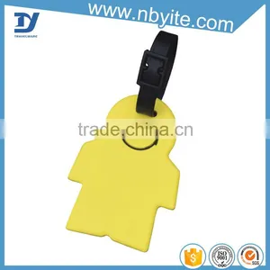 Wholesale Cartoon Dessign Its Luggage Tags to Print Baggage Tag Sticker Bags Accessories Branded Logos thumbnail-1