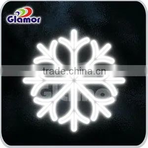 Led Rope Light Snowflake Motif for Holiday Decoration thumbnail-1