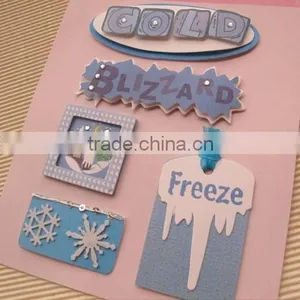 Glitter 3d Handmade Sticker thumbnail-2