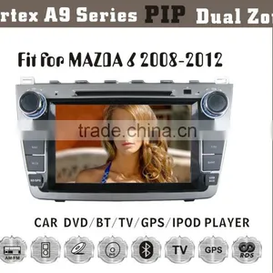 8inch HD 1080P BT TV GPS IPOD Fit for MAZDA 6 2008-2012 Double Din Car Gps Dvd thumbnail-1