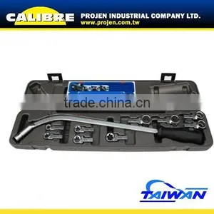 CALIBRE 15pc 13 Sizes Car Engine Universal Serpentine Belt Tensioner Tool thumbnail-1