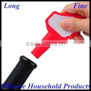 Multi-Color and Leak Proof Silicone Wine Caps thumbnail-2