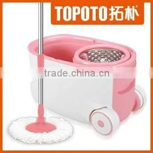 Household Cleaning Magic Clean Wiper Mop With Wheels thumbnail-1