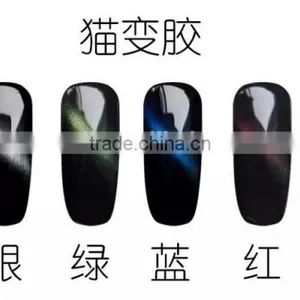 6ml Cat Eye Changing Gel Nail Polish Soak Off UV Color Gel, Different Colors of Cat Eye Effect Beauty Gel Polish thumbnail-1