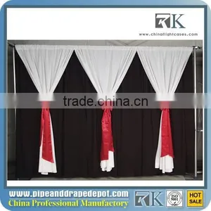 Allstar Elegant Telescopic Beautiful Pipe Drape System Wedding Backdrop Stand thumbnail-1