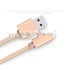 Nylon Braided High Speed Usb Data Cable for Iphone 8Pin Usb Cable thumbnail-3