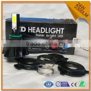 2016 Factory Supply 2300LM 24W COB DC12V h4 Led Headlight Bulbs thumbnail-1