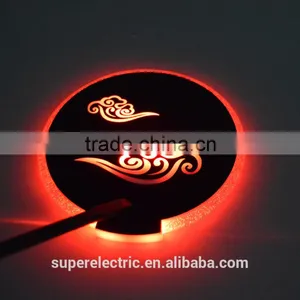 Newly Design High Quality Flashing Light up Led Bar Drink Mats thumbnail-2