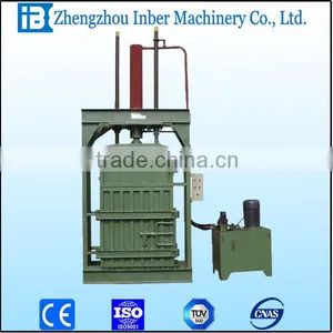 Vertical Hydraulic Balers for Hard Rubber/plastic/pet Bottle/hay/fiber Items thumbnail-1