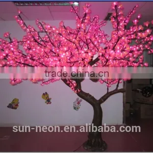 Outdoor Acrylic Motif Tree Light LED Sculpture Light Decorations Led Cherry Blossom Tree Light thumbnail-6